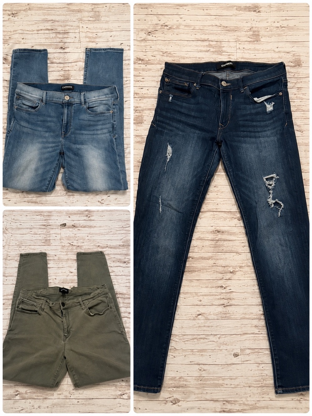 Express Mid Rise Skinny Jeans Bundle